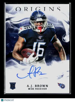 2019 Panini Origins Football A.J. Brown #RA-AJ Auto
