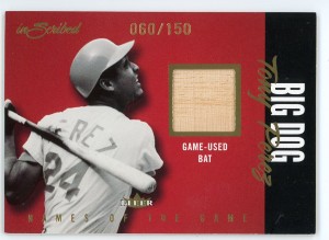 2004 Fleer InScribed Tony Perez Big Dog Game-Used Bat 60/150 #NGJ-TP