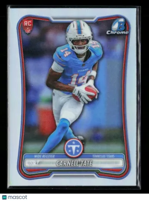 2026 Bowman Chrome Carnell Tate #BRR-9 RC