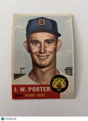 1953 Topps J.W. Porter #211 EX-NM