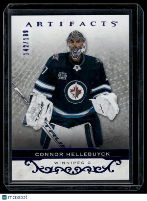 2021 Upper Deck Artifacts Connor Hellebuyck #112 /199
