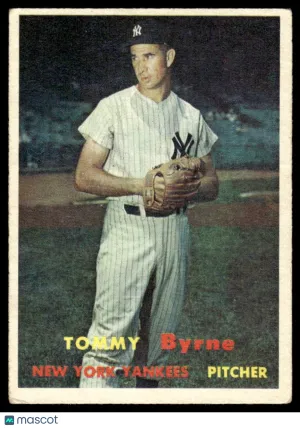 1957 Baseball Card Tommy Byrne #108