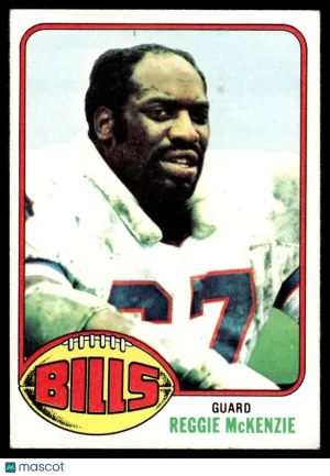 1976 Football Card Reggie McKenzie #174