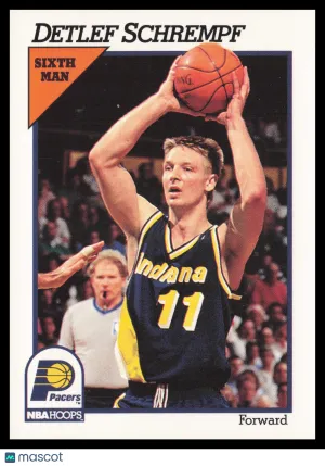 1991-92 Hoops Detlef Schrempf #87
