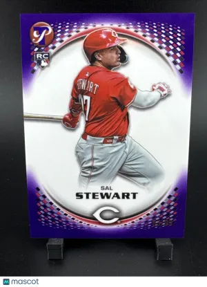 2026 Topps Pristine Sal Stewart #12 Purple Refractor Rookie Topps