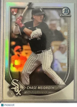 2025 Bowman Chrome Chase Meidroth #71 Red Shield Rookie RC