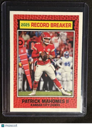 2020 Topps Heritage Patrick Mahomes II #4