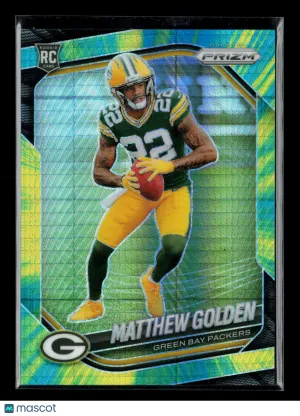 2025 Panini Prizm Matthew Golden #326 144/200 RC