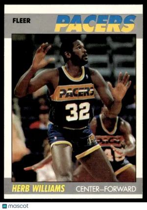 1987 Basketball Herb Williams #121