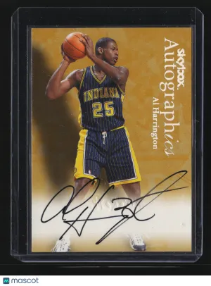 Al Harrington 1999 SkyBox Premium Autographics -