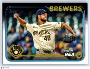 2024 Topps Update US171 Colin Rea Milwaukee Brewers