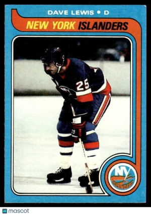 1979 Hockey Card Dave Lewis #44