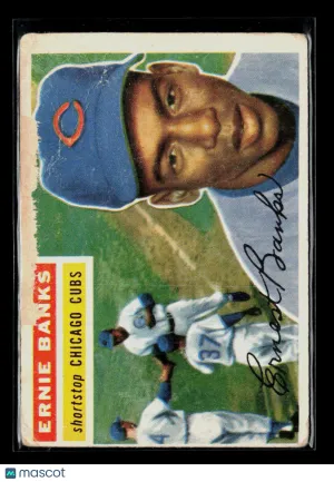 1956 Topps Ernie Banks #15