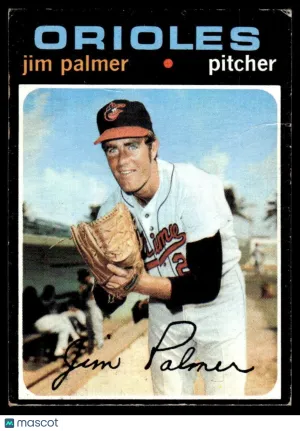 1971 Baseball Card Jim Palmer #570