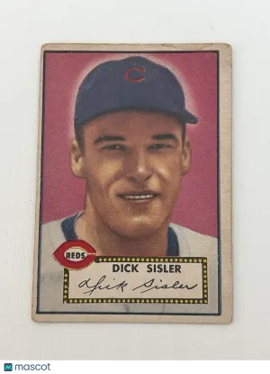 1952 Topps Dick Sisler #113 Light wrinkle