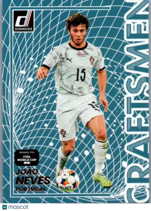 2025 Panini Donruss Road to FIFA World Cup 26 João Neves #23 Craftsman