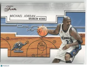 2002 Flair Court Kings Michael Jordan #22 of 25 CK