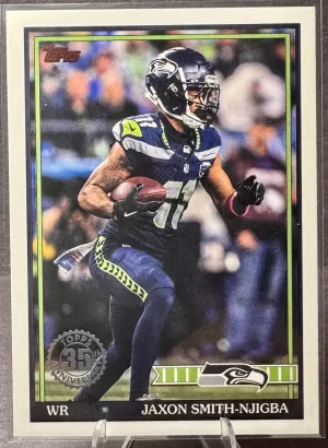 Topps 2026 35th Anniversary 1991 Insert Jaxon Smith-Njigba #91TF-8 Seahawks