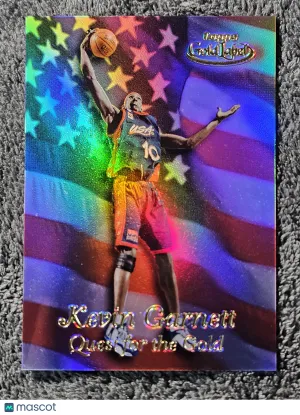 1999 Topps Gold Label Quest for the Gold #Q2 Kevin Garnett