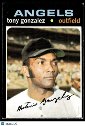 1971 Baseball Card Tony Gonzalez #256