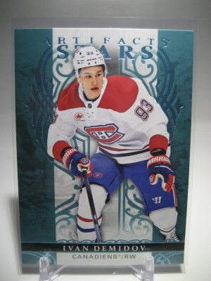2026-27 Upper Deck Artifacts Hockey Ivan Demidov Aqua blue 125