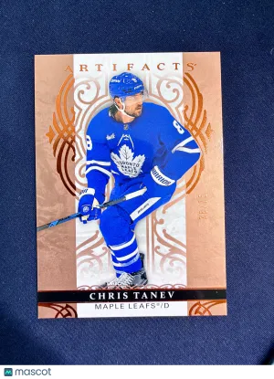 2026-27 Upper Deck Artifacts Chris Tanev #96 Copper /75 SP