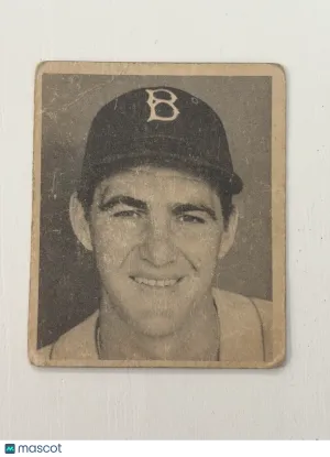 1948 Bowman Rex Barney #41 Small crease