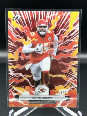 2026 Topps Resurgence No.50 Crimson Surge Chris Jones Numbered 172/199