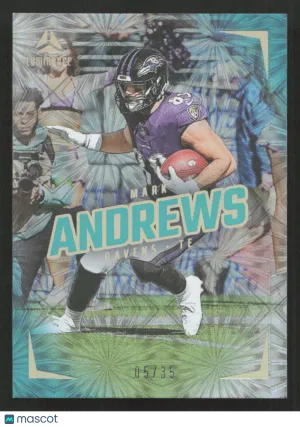 2024 Panini Luminance Mark Andrews #6 Teal SN