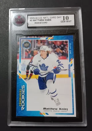2023-24 Upper Deck National Hockey Card Day #5 Matthew Knies