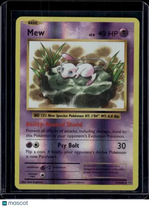 Pokemon 2016 Evolutions Pokemon Mew