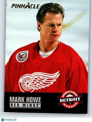 1993 Pinnacle Mark Howe #235 Detroit Red Wings