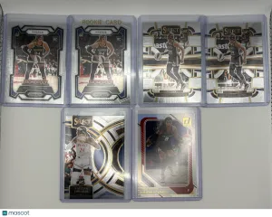 Aaliyah Edwards 6 Card Lot RC