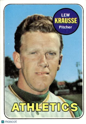 1969 Baseball Card Lew Krausse #23