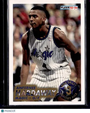 1993 Fleer NBA Draft Lottery Pick Anfernee Hardaway #3 of 11