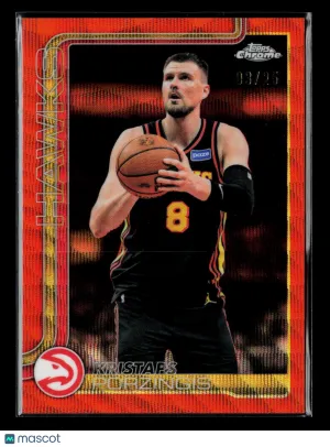2026 Topps Chrome Kristaps Porzingis #65 Orange 03/25
