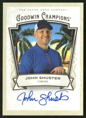2026 Upper Deck Goodwin Champions #A-JS John Shuster Autographs