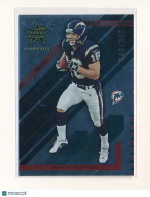2004 Leaf Rookies & Stars Longevity Wes Welker Rookie
