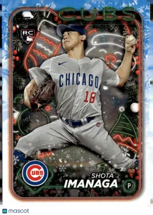2024 Topps Holiday Shota Imanaga #H84 RC