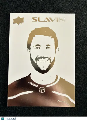 2026-27 Upper Deck Series 1 Jaccob Slavin #ST-38 Stencils
