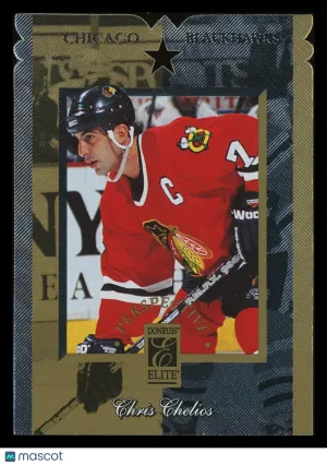 Chris Chelios 1996 Donruss Elite Perspective 3/500 #11 of 12 Chicago Blackhawks