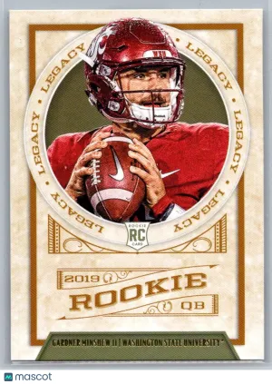 2019 Panini Legacy 166 Gardner Minshew II RC Washington State Cougars