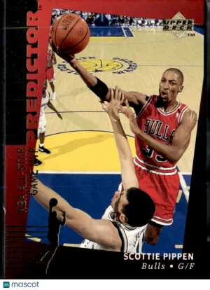1994 Upper Deck Predictor Scottie Pippen #H4 NBA All-Star Game MVP