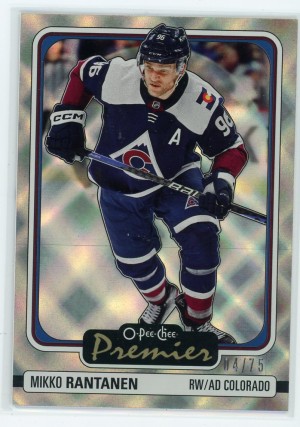 2024-25 O-Pee-Chee Mikko Rantanen Premier 4/75 *see description*