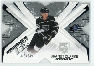 2022-23 SPx Brandt Clarke Rookie Radiance FX /549 #RFX-91