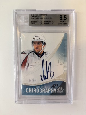 2010 SP Authentic ALEX OVECHKIN Chirography Auto /50