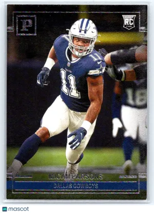 2021 Panini Chronicles Micah Parsons #PA-35 Panini Dallas Cowboys