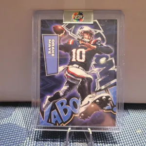 Custom Blast Art Card Drake Maye