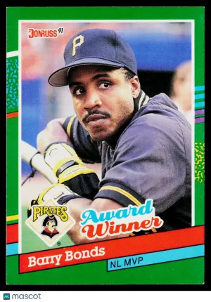 1990 Donruss Barry Bonds #762