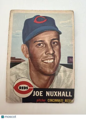 1953 Topps Joe Nuxhall #105